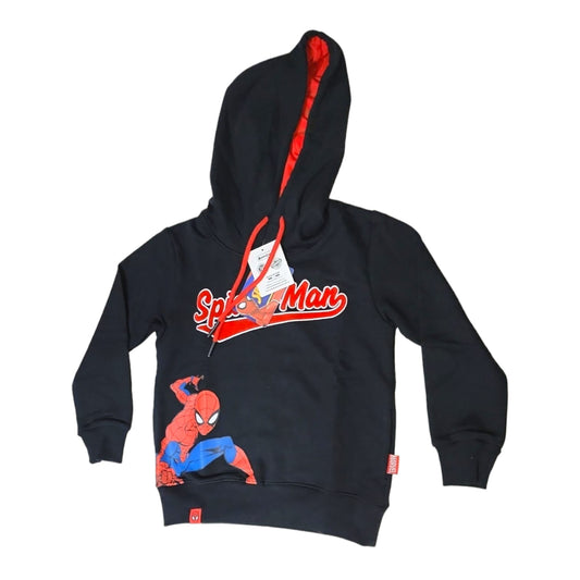 Polera Spiderman Negro